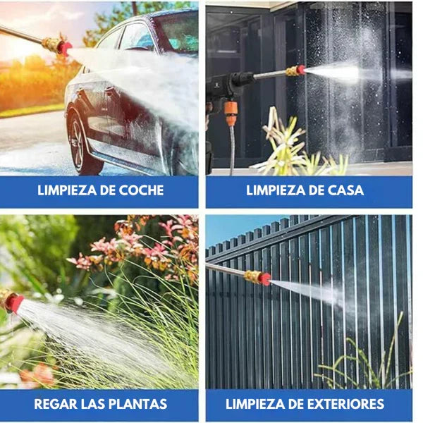 MALOPowerClean™ Hidrolavadora de Alta Presión Inalámbrica + 2 Baterías + Kit 💼