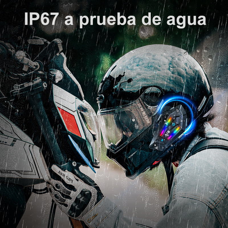 Intercomunicador Audífonos Bluetooth Para Casco De Moto A18