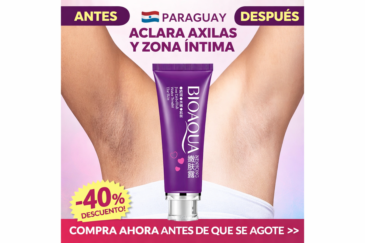 CREMA ACLARANTE , ZONAS OSCURAS - BIOAQUA SHELL PINK CHERRY