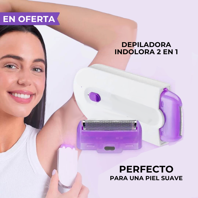 Laserfast™ - Depiladora Indolora láser 2 en 1 "ENVIO GRATIS A TODA GUATEMALA  "