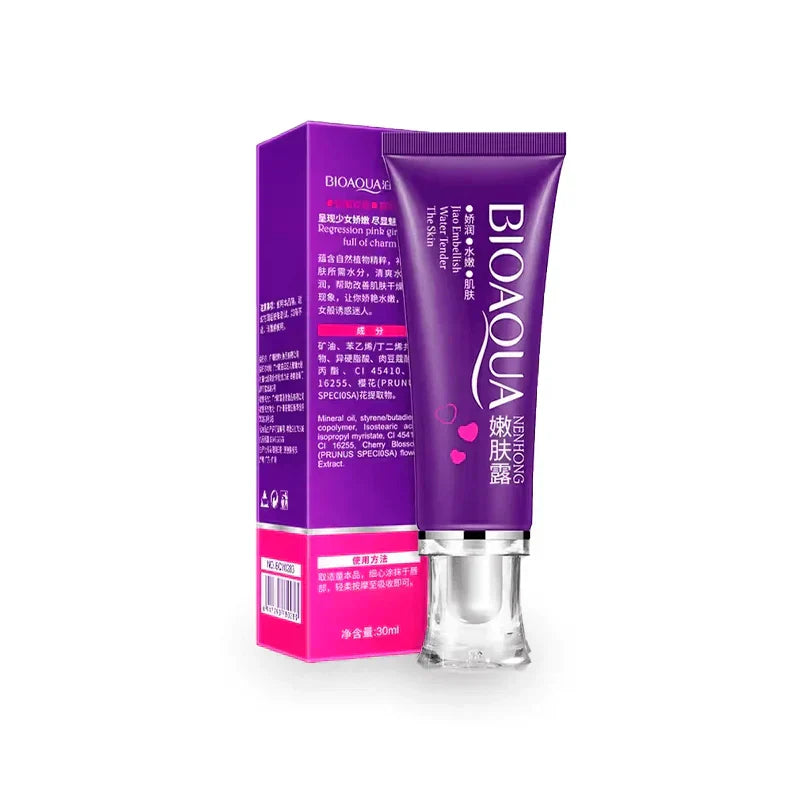 CREMA ACLARANTE , ZONAS OSCURAS - BIOAQUA SHELL PINK CHERRY