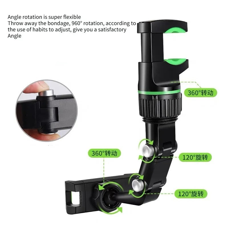 2x1 Soporte Teléfono Retrovisor 360 + Envío Gratis.